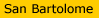 San Bartolom�